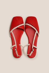 RONDAIA - Woven Asymmetrical Sandal | Hereu for sale