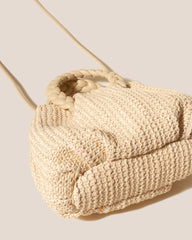 BOMBON M RAFFIA - Medium Plaited-handle Raffia Handbag | Hereu near me