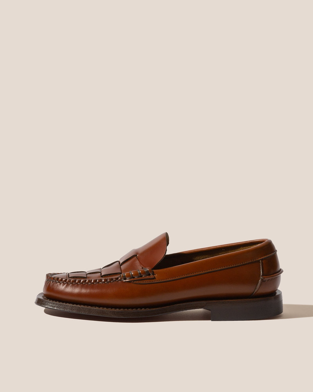 NOMBELA - Interwoven Detail Slip-On Loafer | Hereu sale