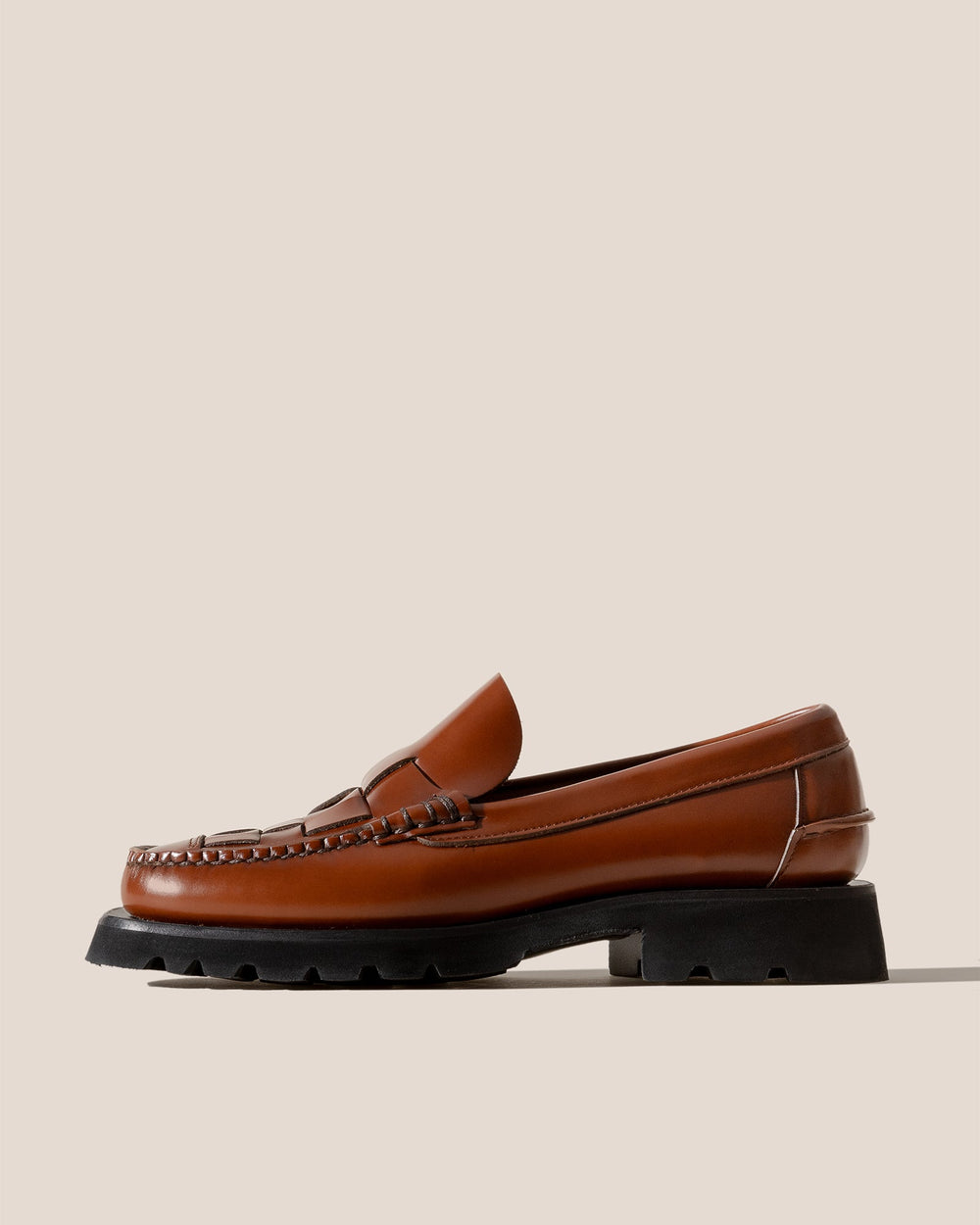 NOMBELA SPORT - Tread Sole Interwoven Detail Slip-On Loafer | Hereu discount