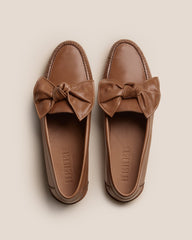 CORBATI - Bow-Detail Slip-On Loafer | Hereu sale