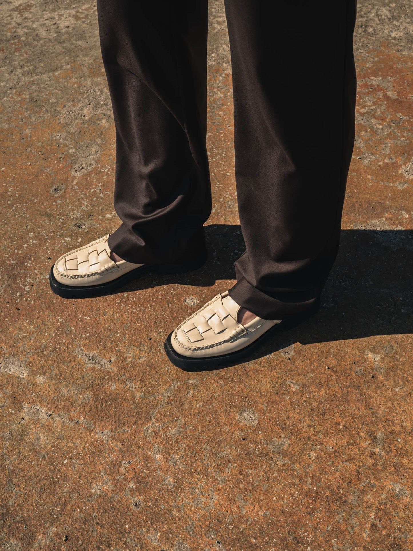 SOLLER SPORT - Tread Sole T-Bar Loafer | Hereu on sale