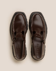 ALBER SPORT - Tread Sole T-Bar Loafer | Hereu near me