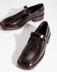 LLUISA POLISHED - T-bar Loafer | Hereu outlet