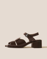 ANCORA SQUARED HEELED - Open-Toe Fisherman Sandal | Hereu near me