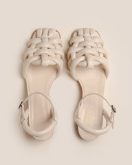 CABERSA HEELED - Padded Fisherman Sandal | Hereu discount