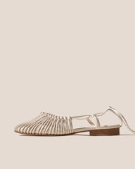 MANTERA - Round-Toe Knotted Sandal | Hereu discount