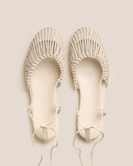 MANTERA - Round-Toe Knotted Sandal | Hereu discount