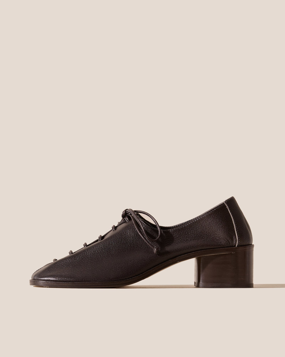 PLEGADA HEELED - Deconstructed Lace-up Shoe | Hereu near me