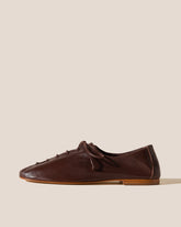 PLEGADA SHINY - Deconstructed Lace-up Shoe | Hereu sale
