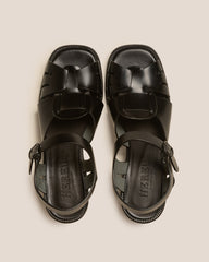 ANCORA SQUARED HEELED - Open-Toe Fisherman Sandal | Hereu for sale