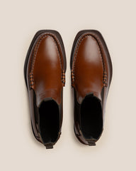 ALDA - Low-calf Chelsea Boot | Hereu US