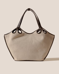 ESCALA LINEN - Cut-Out Tote Bag | Hereu on sale