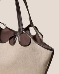 ESCALA LINEN - Cut-Out Tote Bag | Hereu on sale