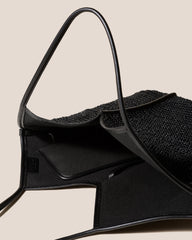 CALELLA RAFFIA - Leather-trimmed Tote Bag | Hereu discount