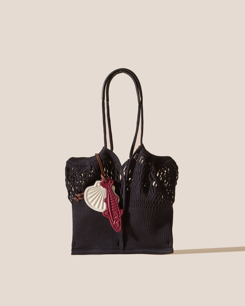 CALELLA FILT S CHARM - Knitted Cotton Net Bag | Hereu online
