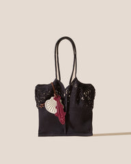 CALELLA FILT S CHARM - Knitted Cotton Net Bag | Hereu online