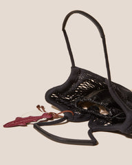 CALELLA FILT S CHARM - Knitted Cotton Net Bag | Hereu online