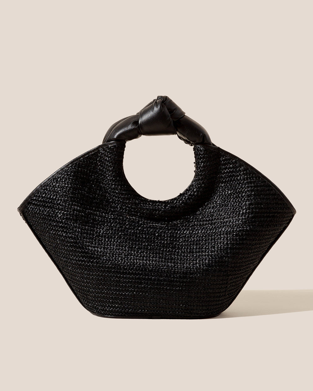 CASTELL RAFFIA - Knotted-handle Tote Bag | Hereu US