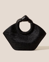 CASTELL RAFFIA - Knotted-handle Tote Bag | Hereu US