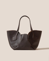 SEPAL S GRAINY - Tulip Shape Zipped Tote Bag | Hereu US