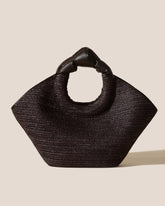 CASTELL RAFFIA - Knotted-handle Tote Bag | Hereu outlet