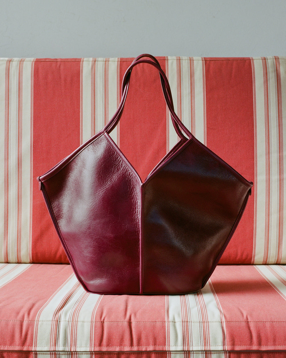 CALELLA DISTRESSED - Leather Tote Bag | Hereu online