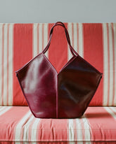 CALELLA DISTRESSED - Leather Tote Bag | Hereu online