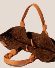 FONOL - Crocheted Raffia Basket | Hereu US