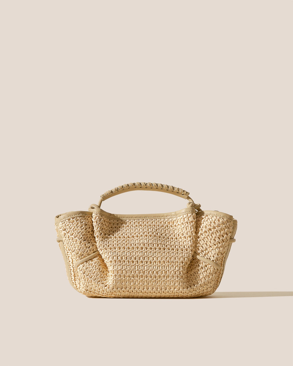 ARTA MINI RAFFIA - Pleated Crossbody Bag | Hereu on sale