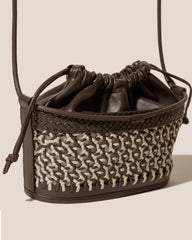GAIA - Woven Bucket Crossbody Bag | Hereu US