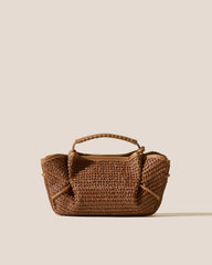 ARTA MINI RAFFIA - Pleated Crossbody Bag | Hereu sale