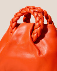 BOMBON - Plaited-handle Leather Handbag | Hereu for sale