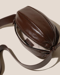 BOYA L DISTRESSED - Ball-Shaped Crossbody Bag | Hereu for sale