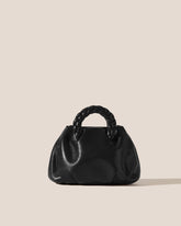 BOMBON SUPPLE SHINY - Plaited-handle Leather Handbag | Hereu on sale