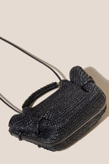 ARTA MINI RAFFIA - Pleated Crossbody Bag | Hereu online