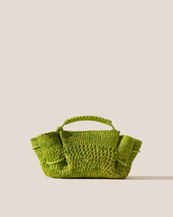 ARTA MINI CROCHET RAFFIA - Pleated Crossbody Bag | Hereu near me