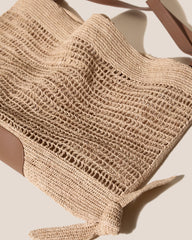 CADOR RAFFIA MESH - Slouchy Shoulder Bag | Hereu near me