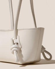 FLECA MINI SHOULDER - Knotted-handle Shoulder Bag | Hereu for sale