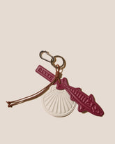 LAMAR KEYCHAIN - Embossed Leather Keychain | Hereu online