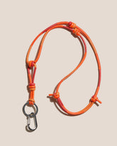 TARONGER KEYCHAIN - Hand-Knotted Patchwork Keychain | Hereu for sale