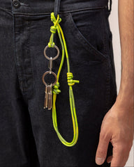 TARONGER KEYCHAIN - Hand-Knotted Patchwork Keychain | Hereu for sale