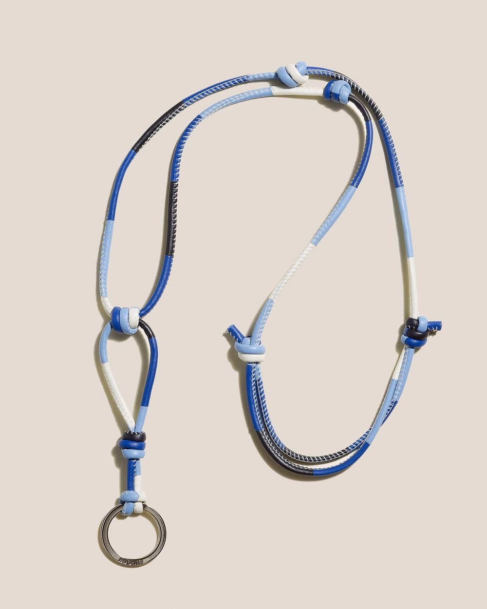 MAR KEYCHAIN - Hand-Knotted Patchwork Keychain | Hereu outlet