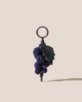 RAÏM - Hand-Knotted Grapes Leather Key Holder | Hereu sale