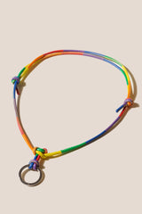 PRIDE KEYCHAIN - Multicoloured Patchwork Keychain | Hereu sale