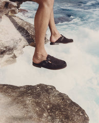 BARRACA - Buckle-strap Mule Loafer | Hereu for sale