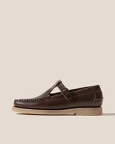 ALBER RUBBER VEG TAN - T-bar Loafer | Hereu online