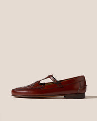 MAQUEDA - Interwoven T-Bar Loafer | Hereu on sale
