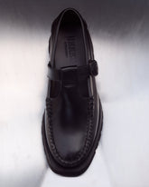 ALBER SPORT - Tread Sole T-Bar Loafer | Hereu on sale