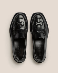NOMBELA - Interwoven Detail Slip-On Loafer | Hereu sale